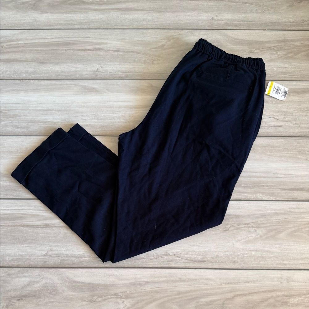 Open Edit Drawstring Pants Navy Various Sizes NWT - Picture 3 of 7